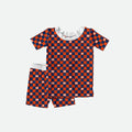 Checkered Bronco - 2pc Short Sleeve Pajamas - PREORDER