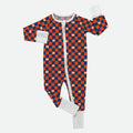Checkered Bronco - Zippy Romper - PREORDER