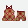 Checkered Niner - 2pc Twirl Tank Set - PREORDER