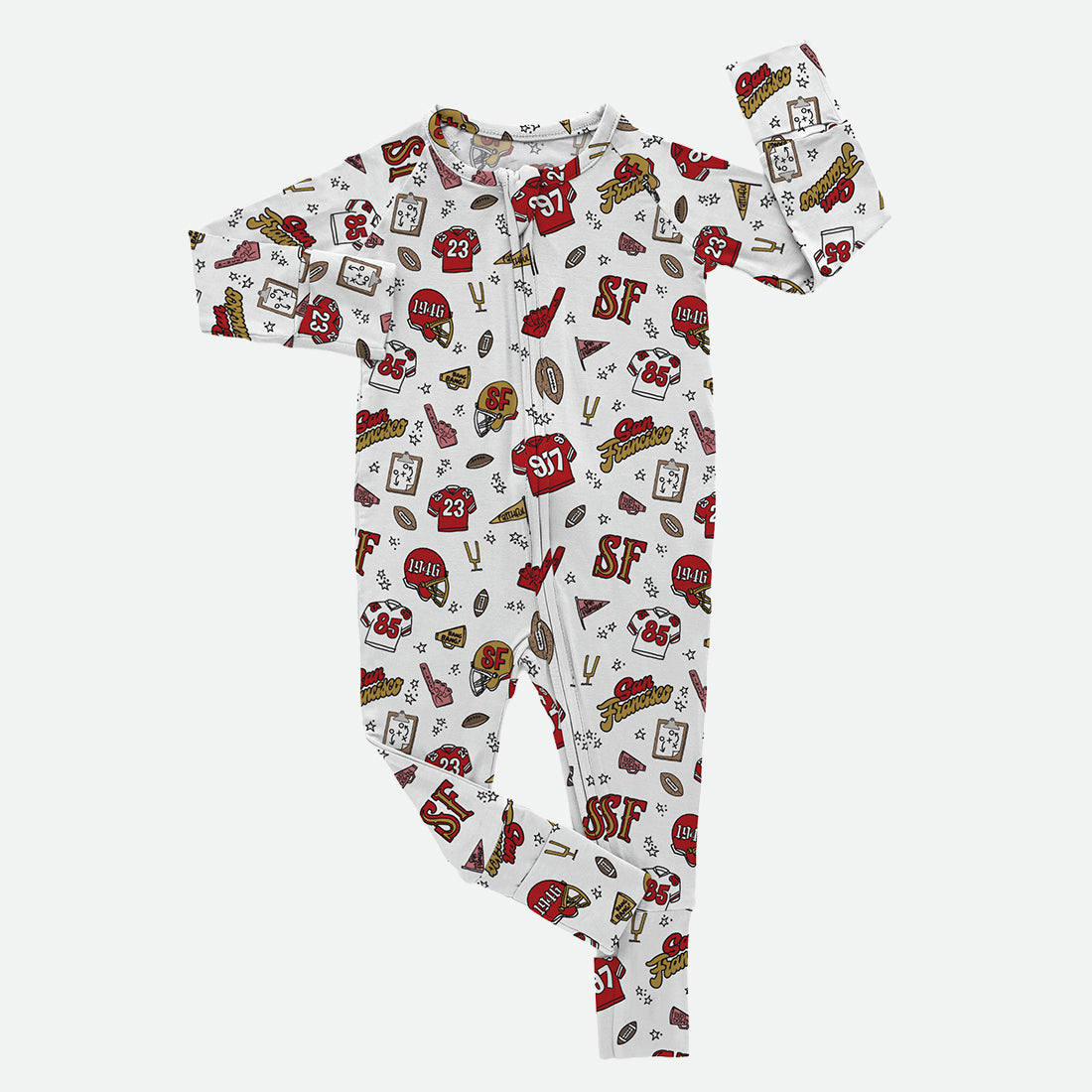 San Francisco Doodle - Zippy Romper - PREORDER
